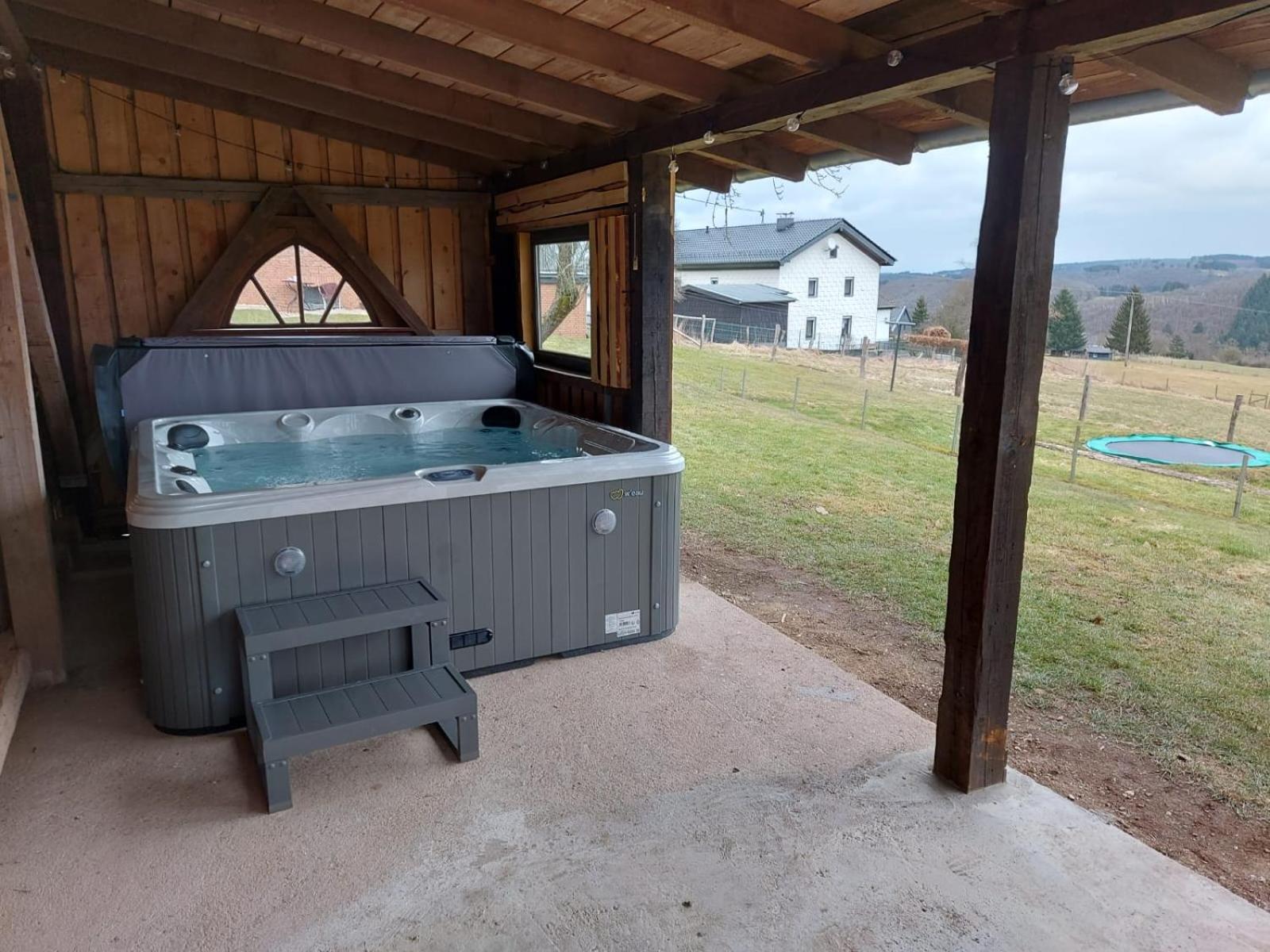 Ferienhaus Hescheld With Private Jacuzzi Хелленталь Экстерьер фото